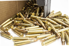 Ammo Inc 5.56x45mm Ammunition  55 Grain M193 Full Metal Jacket Military Brass Range Pack 150 Rounds AI556055FMJ-MS150