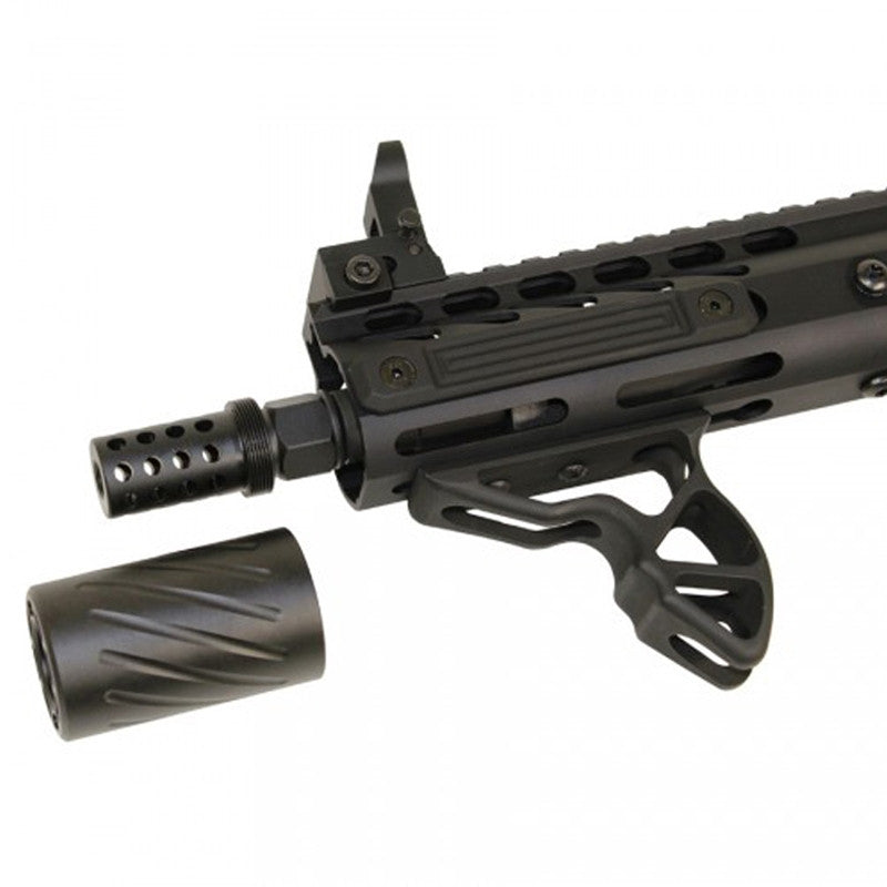 AR-15 .223/5.56mm Muzzle Compensator with QD Blast Shield