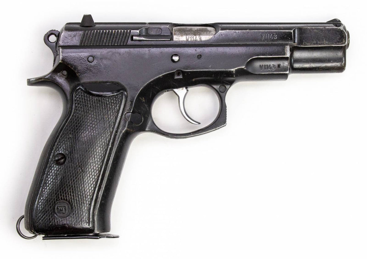 Ceska CZ75 9mm Caliber Black Pistol - Used Condition7175