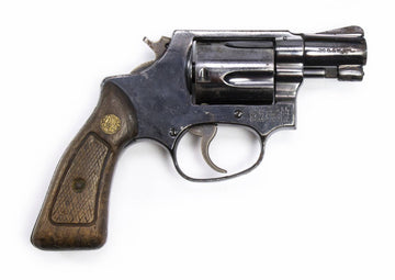 S&W 36, .38 Special 2" BARREL, BLUED FIXED SIGHT SQUARE BUTT