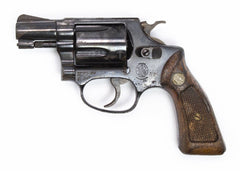 S&W 36 .38SPL 2" BARREL BLUE FIXED SIGHT SQUARE BUTT-