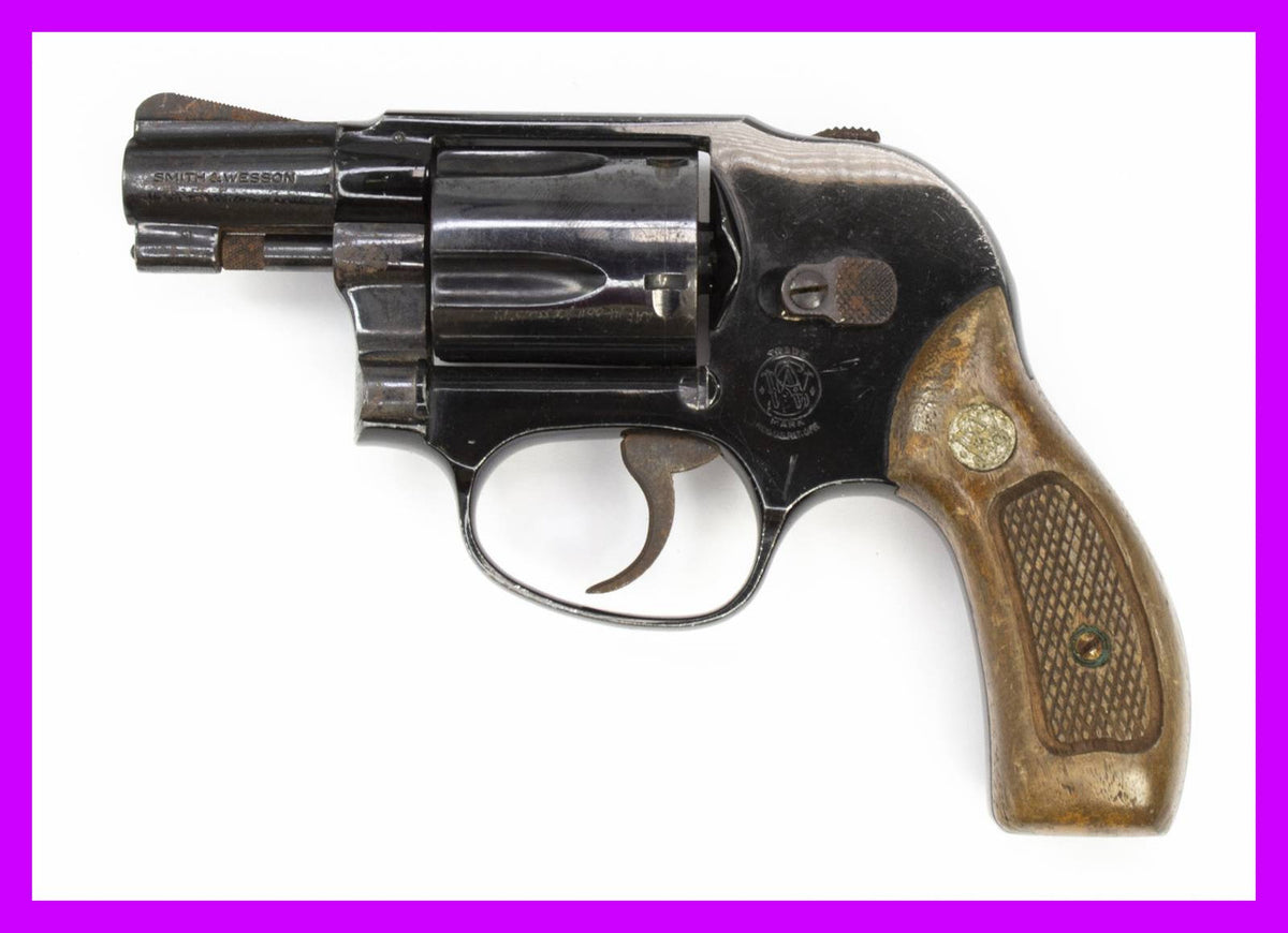 S&W Revolver 38, .38 Special 1 7/8" Barrel, Fixed Sights,  Blue