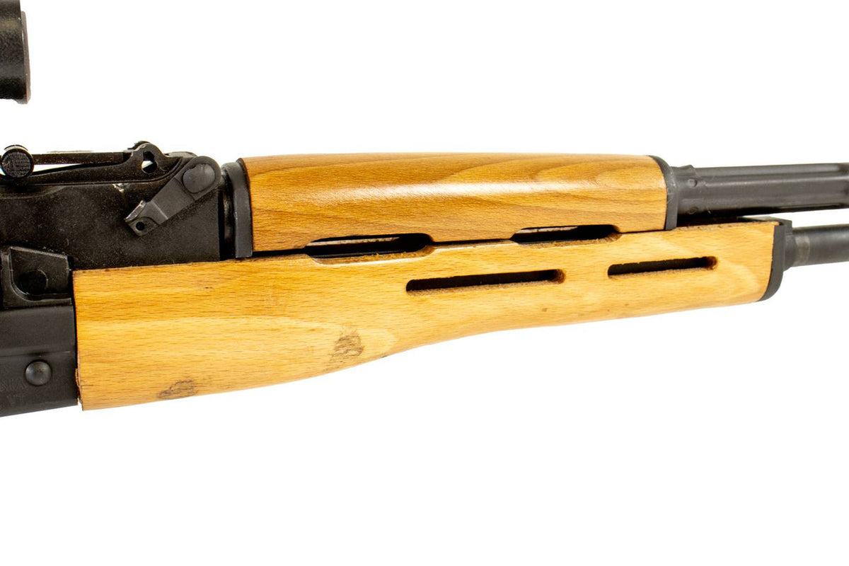 Romanian Cujir Manufactured PSL 7.62x54R with10rd Steel Magazine - 24.50 Barrel - Cracked Furniture - Russian PO 4x24 Optic - Certified Used