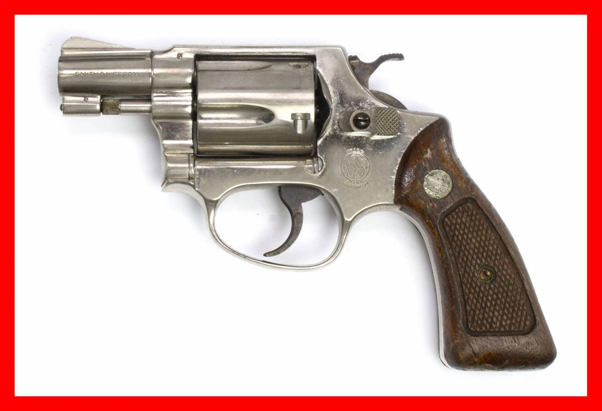 S&W Revolver 37, 38 Special 2 Barrel, Fixed Sights, Nickel6467