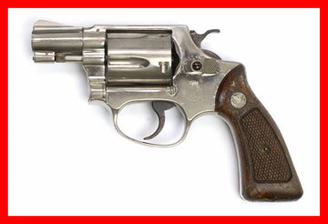 S&W Revolver 37, 38 Special 2 Barrel, Fixed Sights, Nickel6467