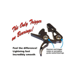 Elf Drop-in Curved Trigger for AR-15/AR-10