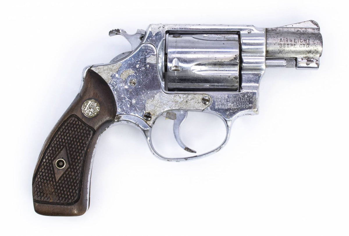 S&W Revolver 37, 38 Special 2 Barrel, Fixed Sights, Nickel9683