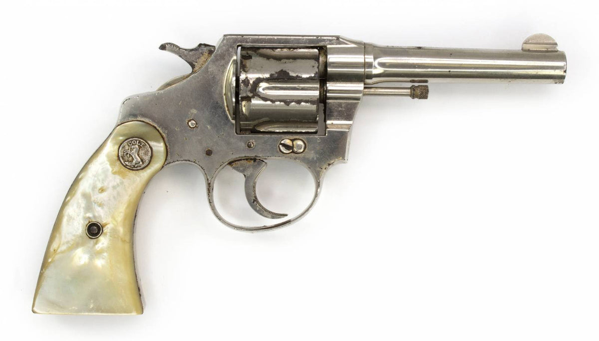 Colt Revolver C&R Police .32 Police 4 Barrel, Nickel