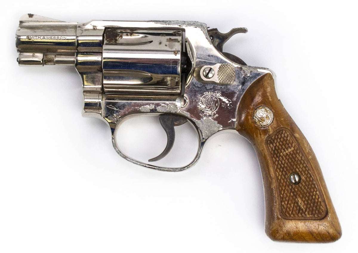 S&W Revolver 37, 38 Special 2 Barrel, Fixed Sights, Nickel4615