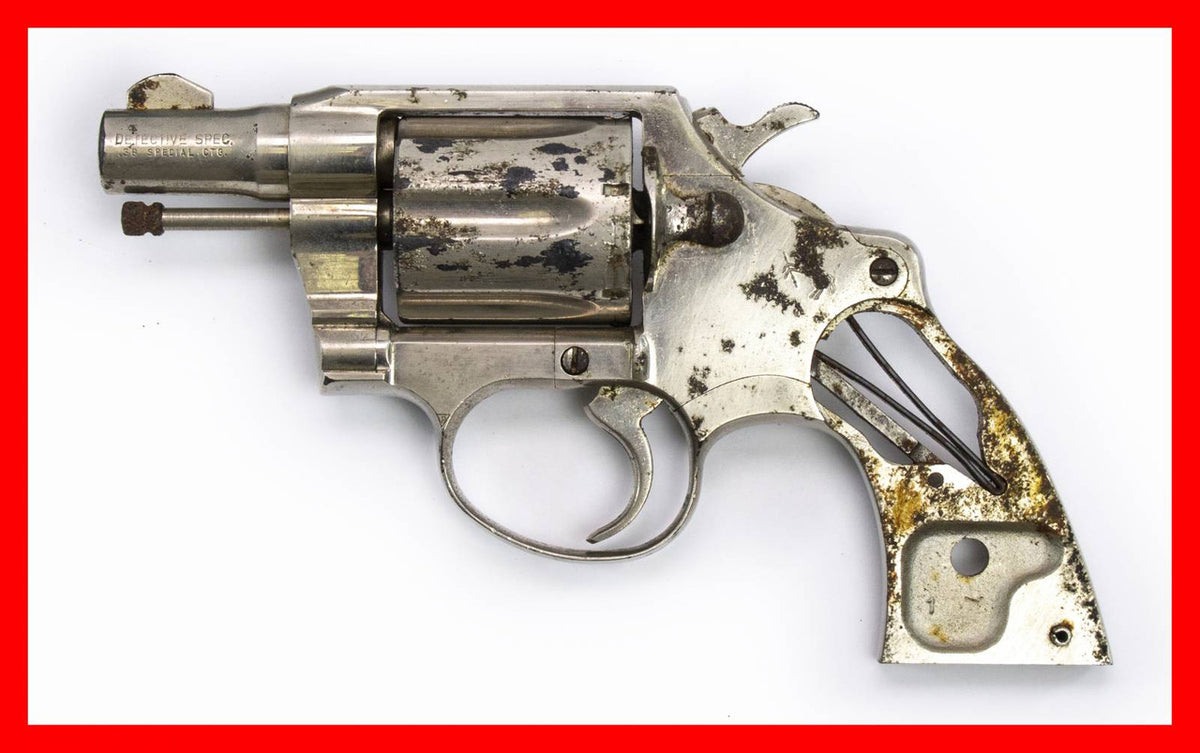 Colt Revolver Detective Special .38 Special 2 Barrel, Nickel8400