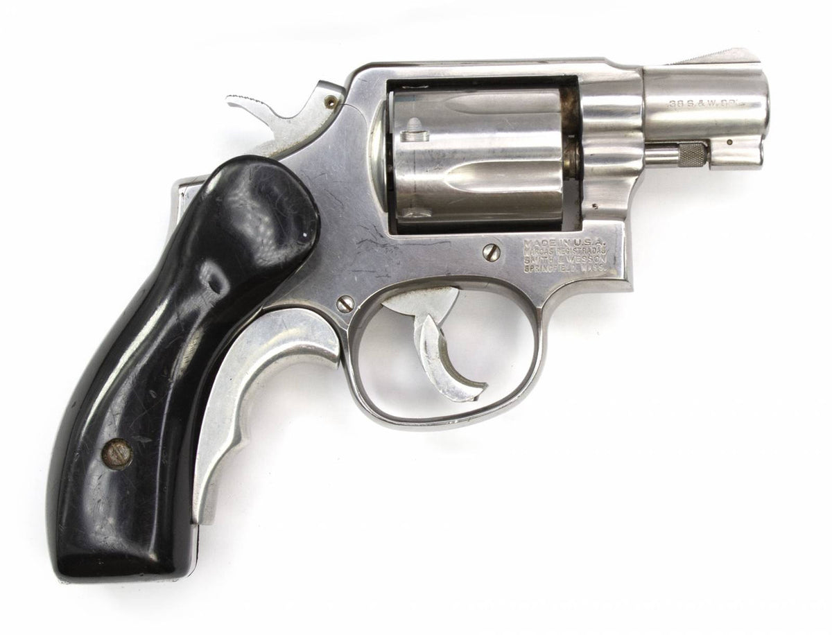 S&W 64-2 Revolver, .38 Special, 2" Barrel, Stainless Steel-