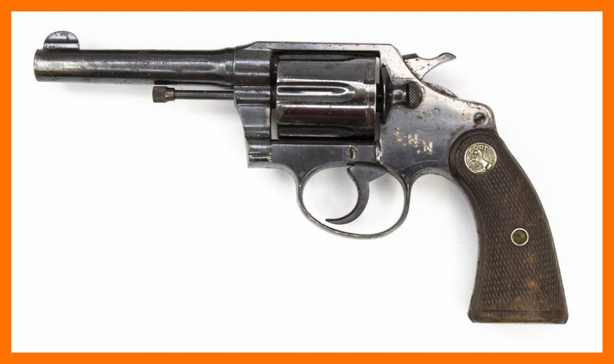 Colt Police Positive Revolver, .38 Special, 4 Barrel, Blued8752