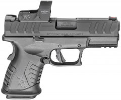 Springfield Armory XDME93810CBHCOSPD XD-M Elite Compact OSP 10mm Auto 3.80 11+1 Black Melonite Steel Slide/Barrel with Optic Cut Black Interchangeable Backstrap Grip Includes Hex Dragonfly Red Dot
