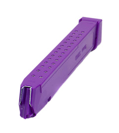 Glock Compatible 9mm 33rd PURPLE Reinforced Steel Lined Polymer Magazine