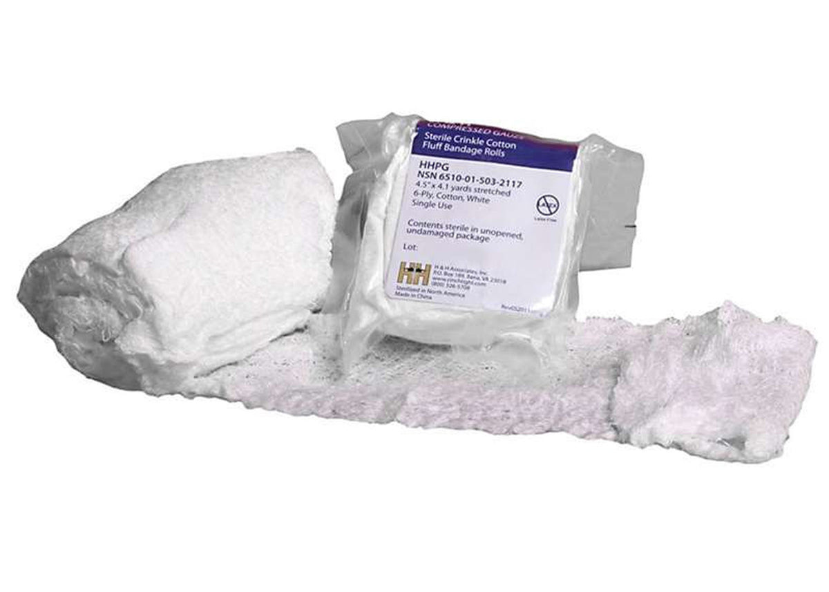 H&H Compressed Gauze Bandage - 10-Pack