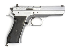 IMI Jericho 941F 9mm Single Full Size Steel Frame 16rd Brushed Chrome (with Star Logo) HG0892_2