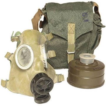 Polish MC-1 Gas Mask with Filter and Bag