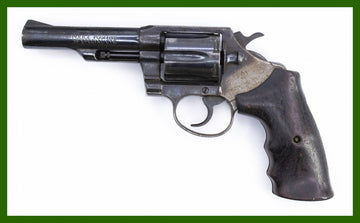 REVOLVER COLT POLICE POSITIVE SPL 38SPL 4TH ISSUE 4HVY BARREL BLUE