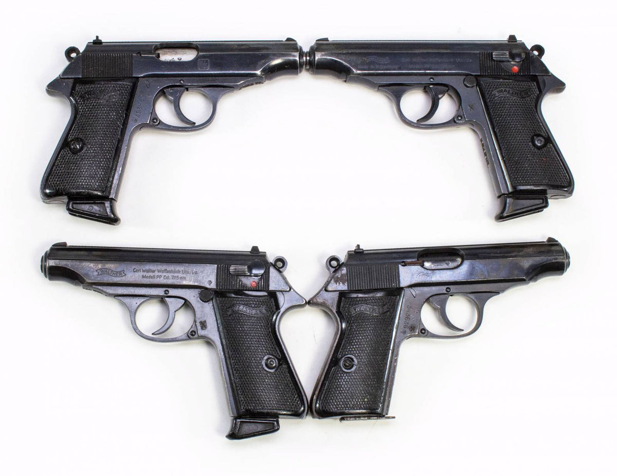 Walther PP 7.65BRO Caliber 3.75 Barrel Black Pistol