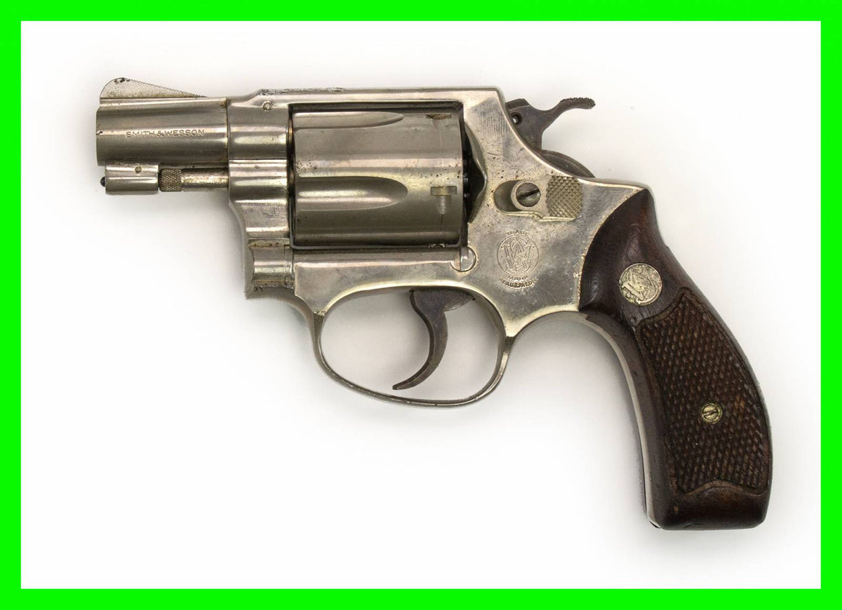Smith & Wesson 37 .38 Special Revolver, 2.5" Barrel, Nickel