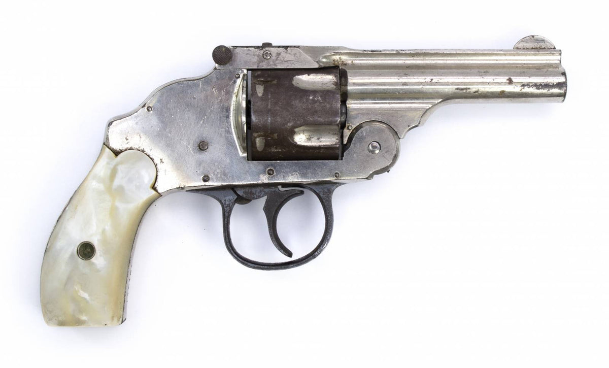 H&R Topbreak Revolver, .38 S&W, 3.25 Barrel, Nickel5237