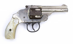 H&R Topbreak Revolver, .38 S&W, 3.25 Barrel, Nickel5237