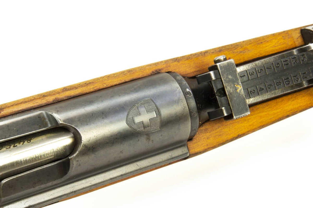 BERN K31 7.5x55 SWISS STRAIGHT PULL (C&R Eligible) W/O MAGAZINE - Light Stock