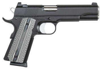 Dan Wesson 01823 Valor  45 ACP 5 8+1 Black Duty Finish Stainless Steel Black Tactical Polymer Grip