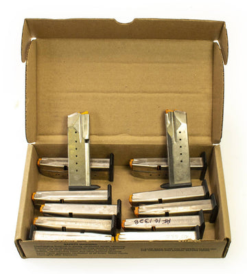 12 Pack - Used S&W SW40VE .40 S&W 14 Round Magazines