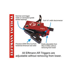 Elf Drop-in Curved Trigger for AR-15/AR-10