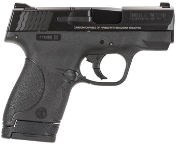 Smith & Wesson 10035 M&P Shield 9mm Luger 3.10 7+1 & 8+1 Black Stainless Steel Black Polymer Grip No Manual Safety