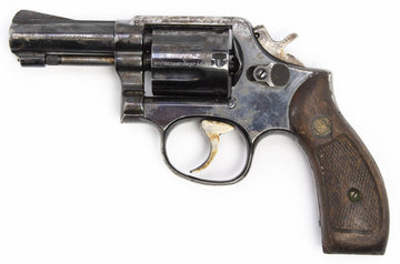S&W 10-7 38 Special 3 Heavy Barrel Round Butt Blued Revolver