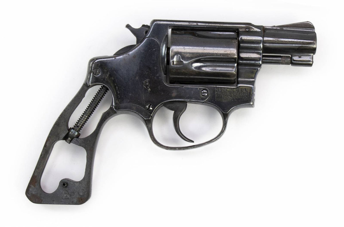 S&W 36 .38SPL 2" BARREL, BLUE, FIXED SIGHT SQUARE BUTT