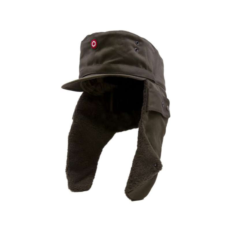 Austrian OD Winter Hat - Medium - Like New