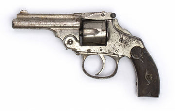 Eibar¬¨‚Ä†Topbreak¬¨‚Ä†Revolver, .32 S&W, 3 Barrel, Nickel