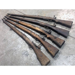 Antique Turkish Ottoman Mauser 1893 8mm Rifle - Surplus Condition - Incomplete