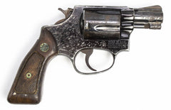 S&W Revolver 37, .38 Special 2" Barrel, Fixed Sights, Blue
