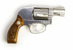 S&W REVOLVER 649 38 SPL 2 BARREL FIXED SIGHTS ROUND BUTT - STAINLESS