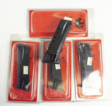 4 NEW RUGER SR40, 40 S&W 10RD MAGS