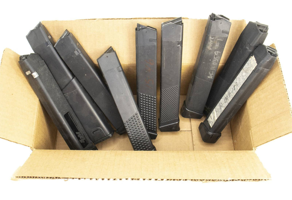 9 Glock 21 .45ACP 27rd Used Mags