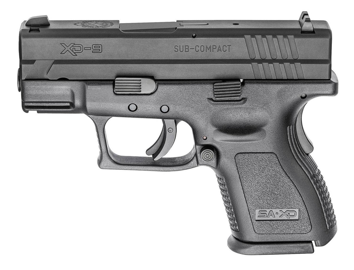 Springfield Armory XDD9801HC XD Defender Sub-Compact 9mm Luger 3 13+1 Black Black Polymer Grip