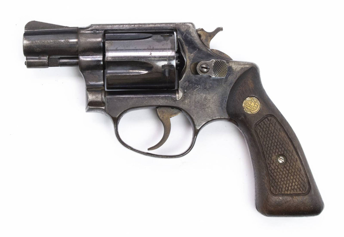 S&W 36 .38 SPL 2" BARREL BLUED FIXED SIGHT SQUARE BUTT