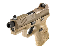 FN 66100780 509C Tactical 9mm Luger 4.32 Threaded 15+1,12+1,24+1 Flat Dark Earth Interchangeable Backstrap Grip