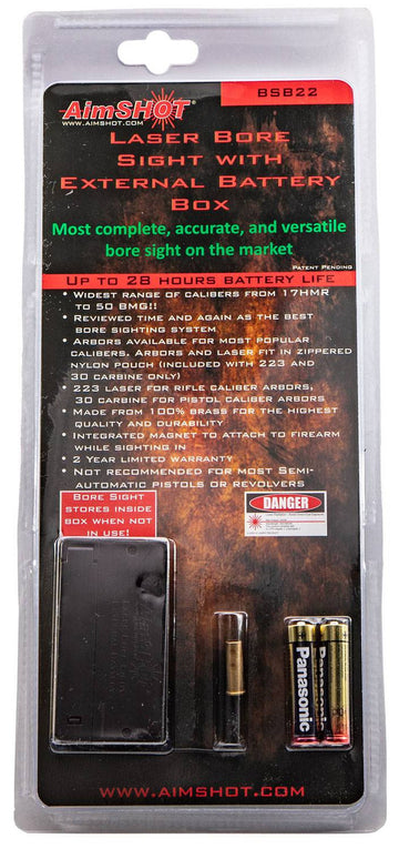 Aimshot BSB22 Boresight w/ External Battery 22LR Laser