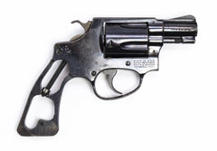 S&W 36 .38 Special 2" BARREL BLUED, FIXED SIGHT, SQUARE BUTT