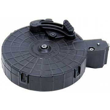 ProMag Ruger 10/22 Drum Magazine 22 Long Rifle (LR) 50 rd 10/22, Charger Polymer Black Finish