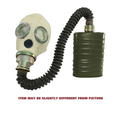 Polish MP-3 Gas Mask with Bag, Hose and Filter - Like New