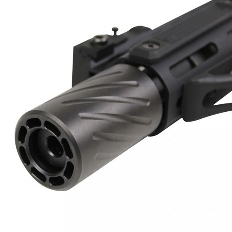 AR-15 .223/5.56mm Muzzle Compensator with QD Blast Shield