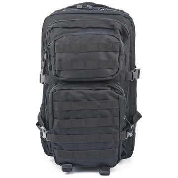 Mil-Tec Black Assault Tactical Backpack - Large