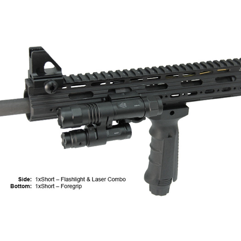 UTG 5 Slot Pro Rail for Super Slim Free Float AR-15 Handguard